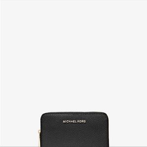 Michael Kors Pebble Leather small wallet